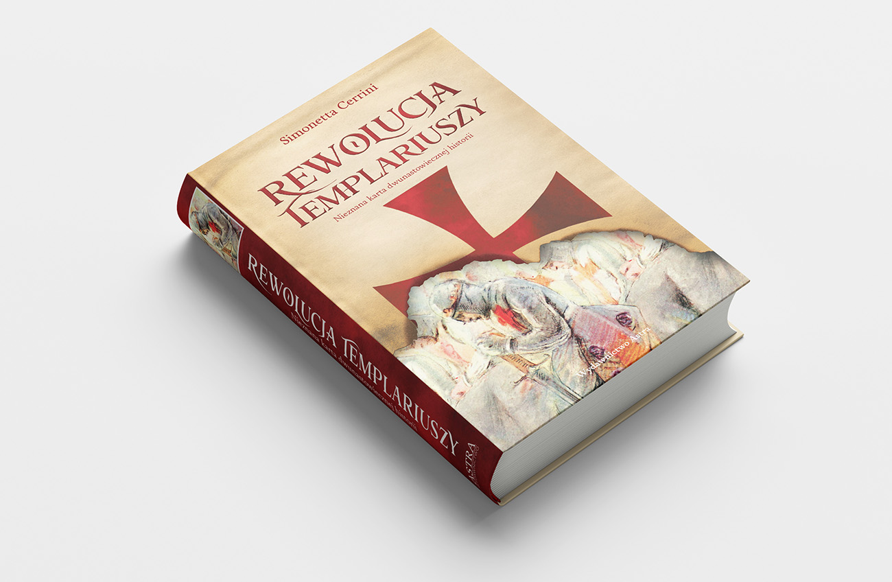 Projekt okładki do książki 'Rewolucja Templariuszy'