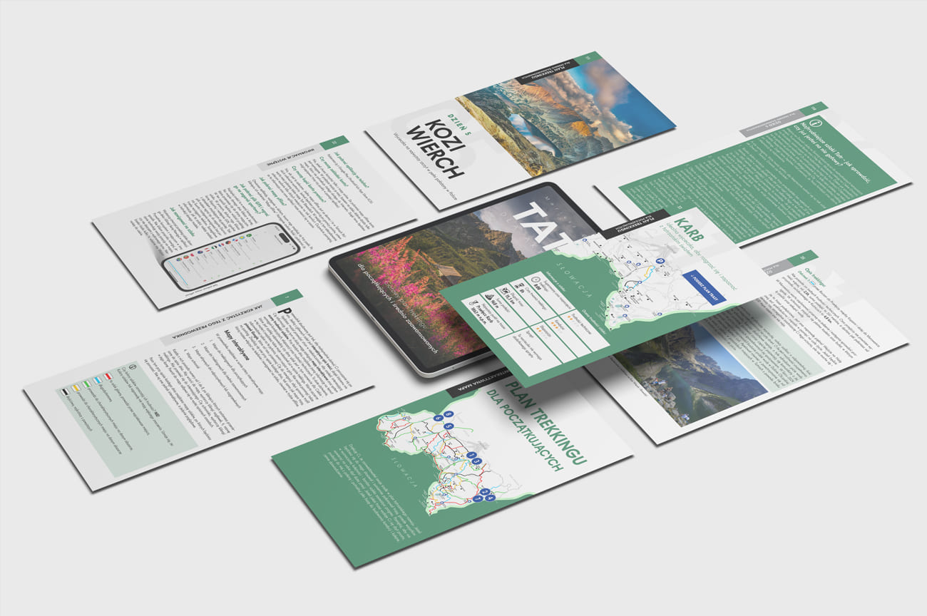 Projekt przewodnika turystycznego w formie e-booka