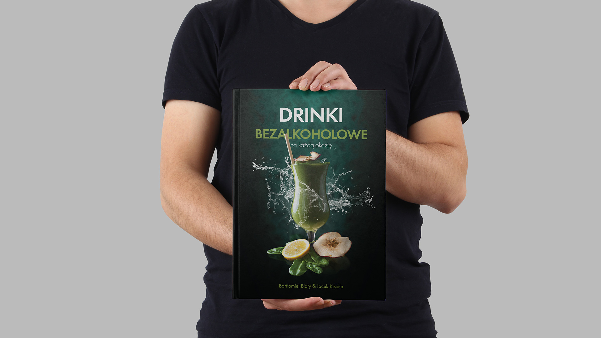 Projekt książki 'Drinki bezalkoholowe'