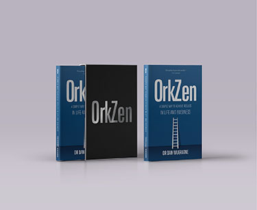 Projekt okładki i składu dla 'OkrZen' dr Dan Wijeratne