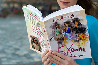 Projekt okładki dla 'SX dolls' Camille Hugh