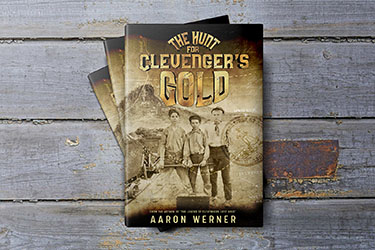 Projekt okładki dla 'The Hunt for Clavengers gold' Aaron Werner