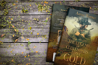 Projekt okładki 'The Legend of Clevengers Lost Gold' Aaron Werner
