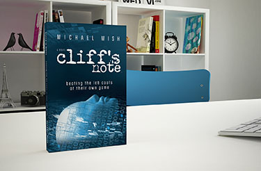Projekt okładki dla 'Cliff's note' Michael Mish
