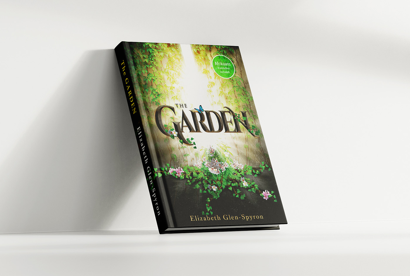 Projekt okładki i składu do książki 'The Garden'